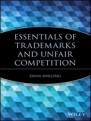 cover image of Essentials of Trademarks and Unfair Competition